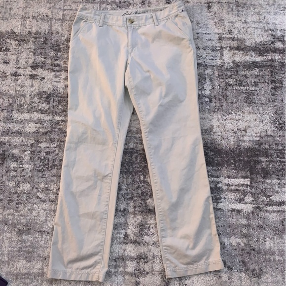 Eddie Bauer Tan Chinos with Straight Leg Design - Picture 1 of 4